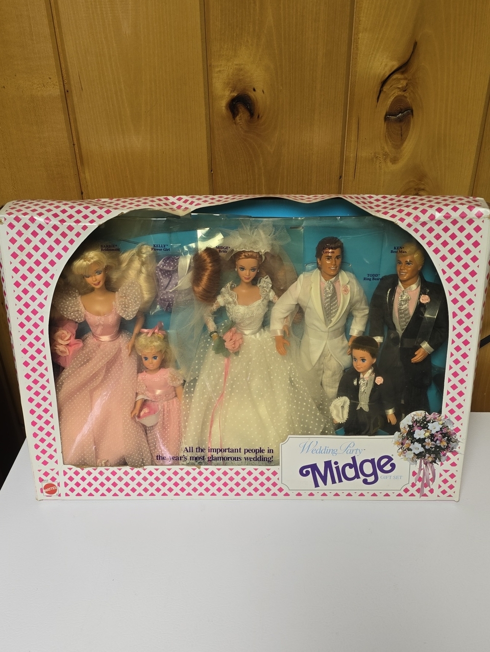 Mattel Midge Wedding Party Doll Set